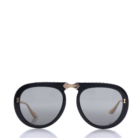 gucci foldable aviator sunglasses.